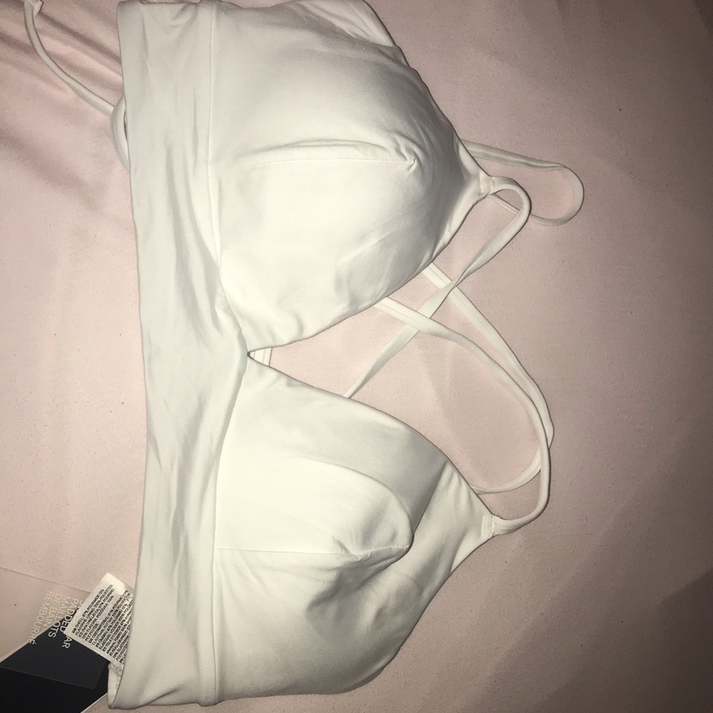 White Bikini Top